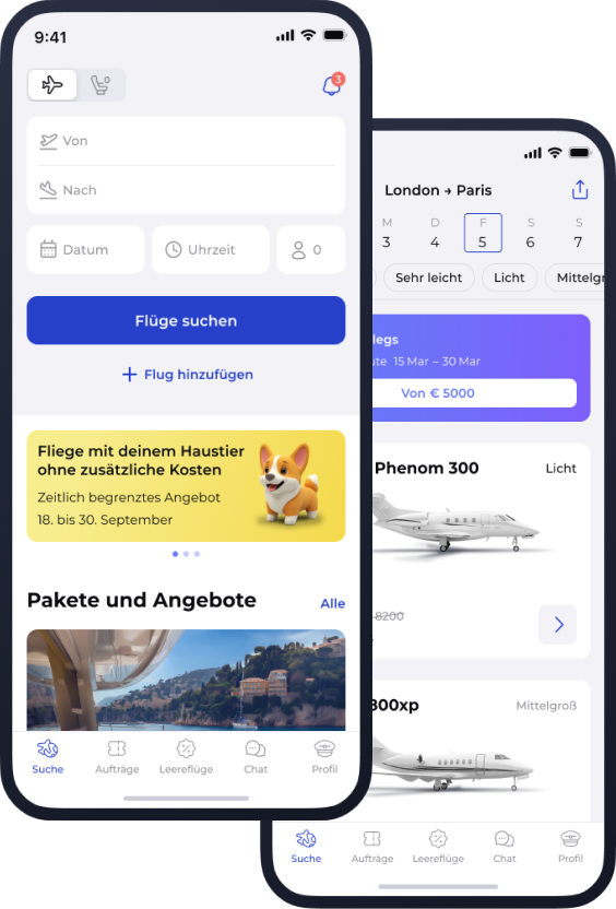 Mirai Flights App