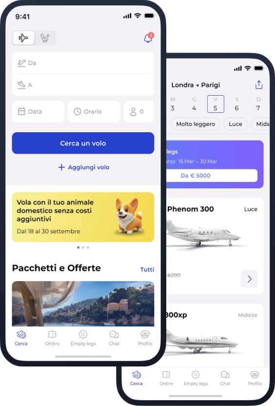 Mirai Flights App