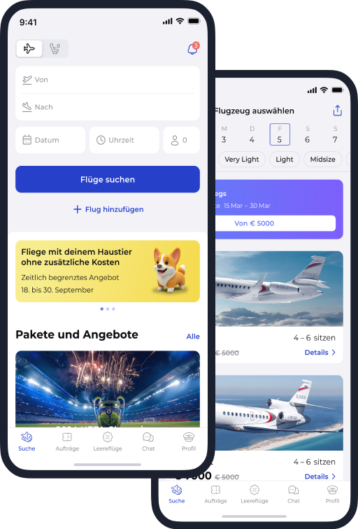 Mirai Flights App